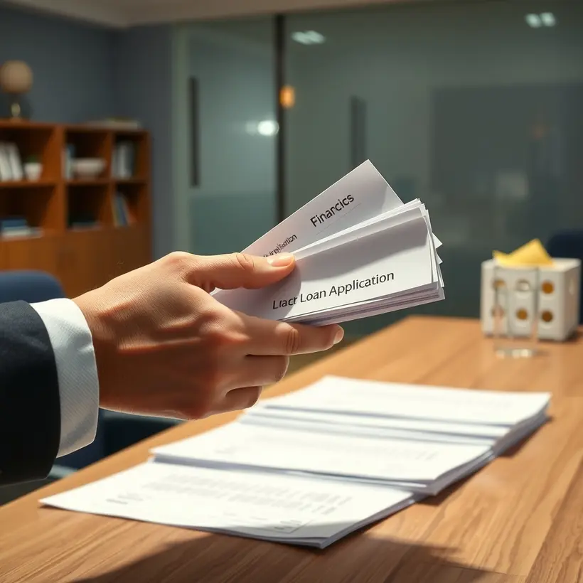 What does a bank look for in a loan application?